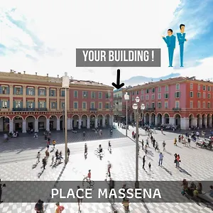 Nestor&jeeves - Massena Lounge - Hyper Center - By Sea Nice